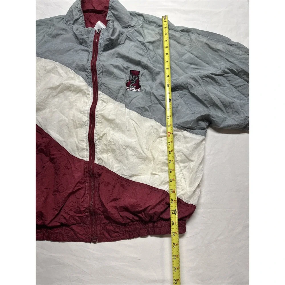 Vintage Alabama Crimson Tide Tracksuit Mens XL Windbreaker Jacket & Pants Set